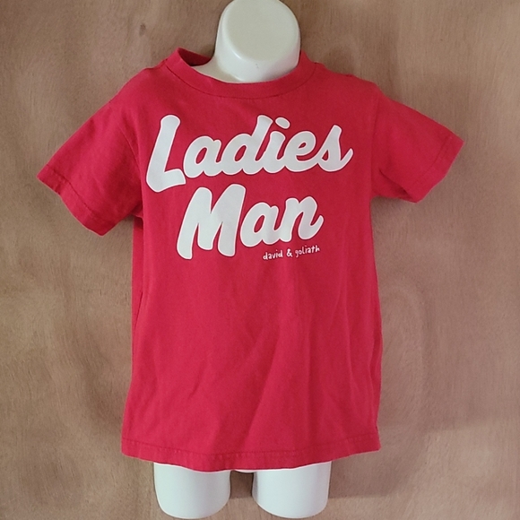 Red Tee Shirt - Ladies Man - Picture 1 of 4
